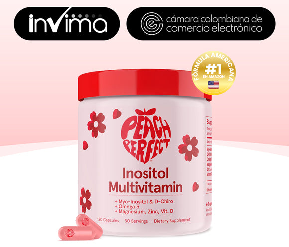 PeachPerfect® Inositol Multivitamin 120 cap