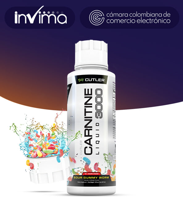Cutler L-Carnitine 3000™ Transforma la grasa en energía.